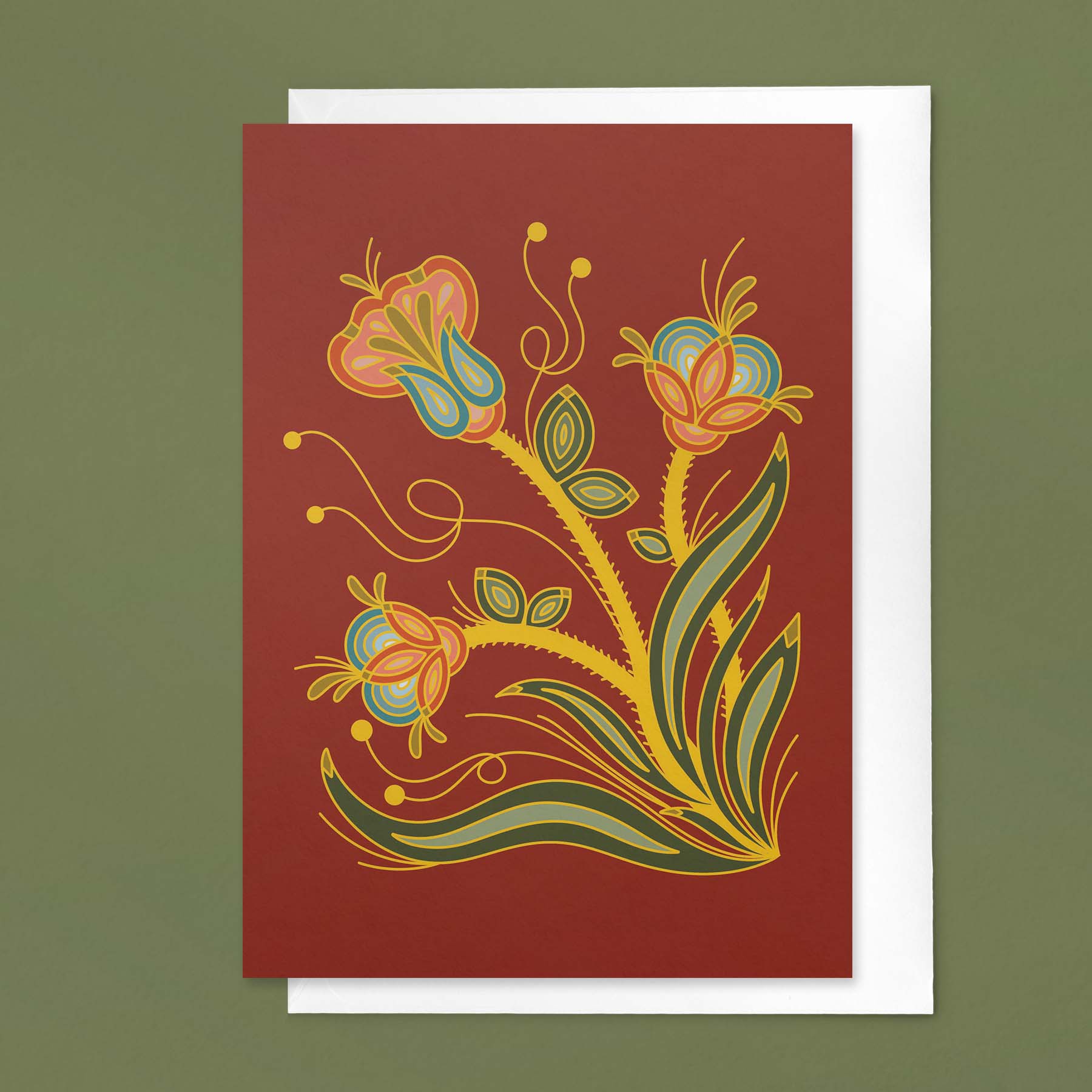 Michif Nouveau Greeting Card
